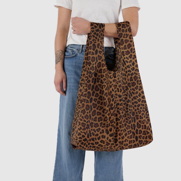 BAGGU Handbags - Leopard Big Baggu
